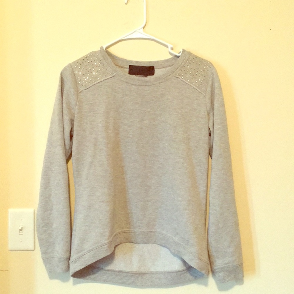 Gray Kardashian Kollection Sweater